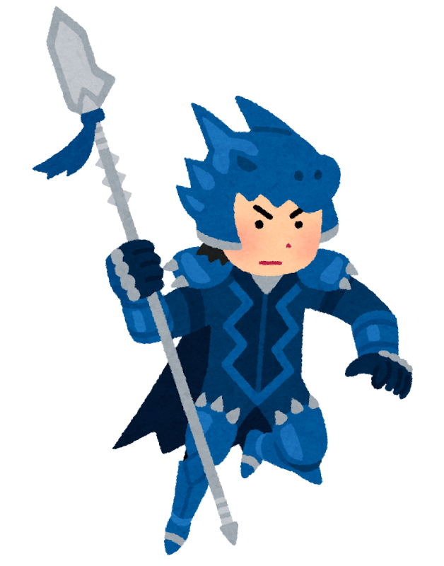 いらすとや族の竜騎士　ドラゴニックナイト